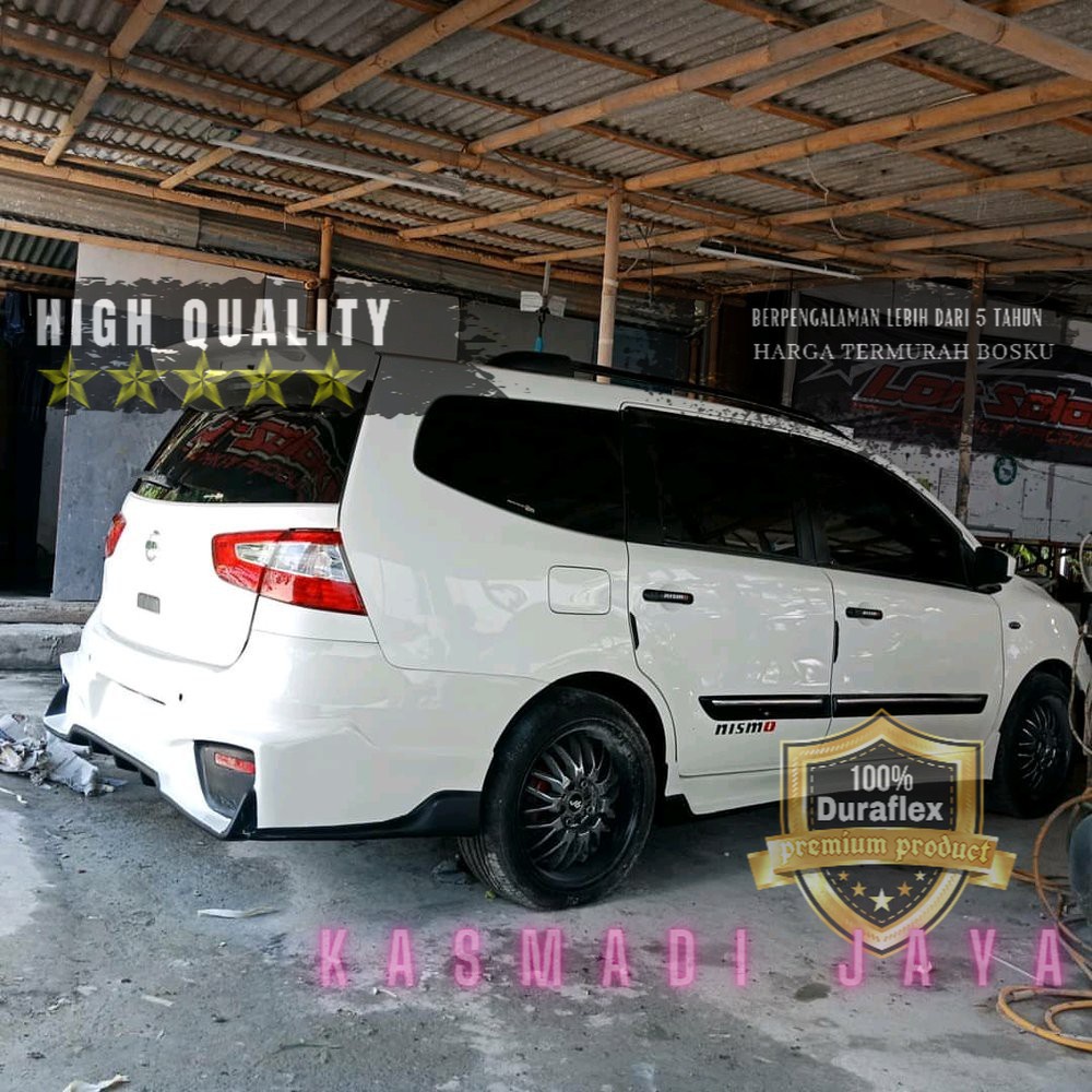 Jual Bemper Bodykit Grand Livina Impul X Bodikit Body Kit Grade A Kuat Ringan Tebal Shopee