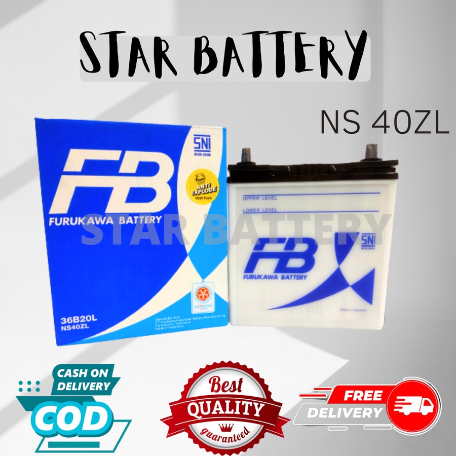 Jual Aki Mobil Suzuki Ignis Ns40zl FB FURUKAWA BATTERY Accu Basah
