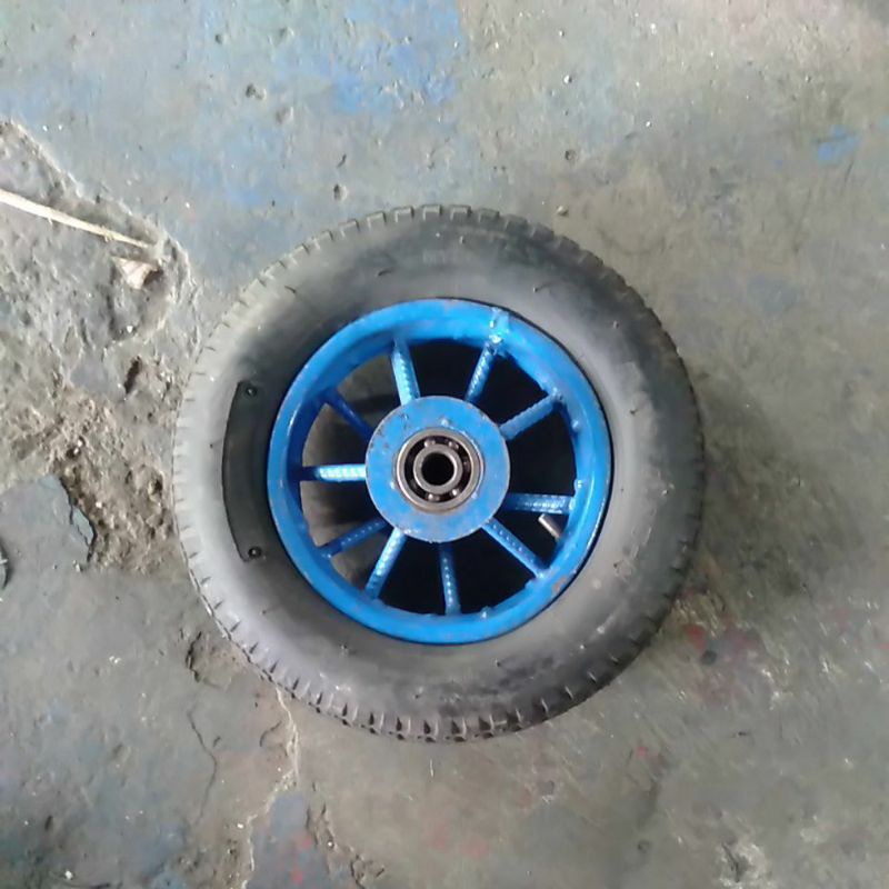 Jual roda gerobak kerdil ukuran 8 inci 1 biji tanpa as | Shopee Indonesia