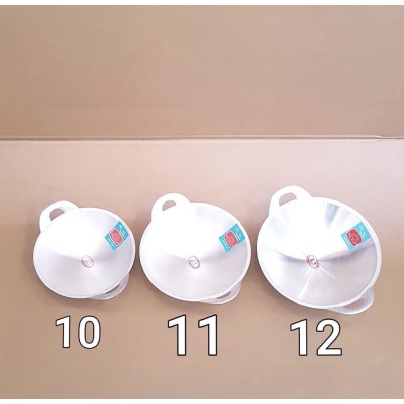 Jual Penggorengan No 10 -11 -12 - 13 / Kuawali Cap Tiga Roda | Shopee ...