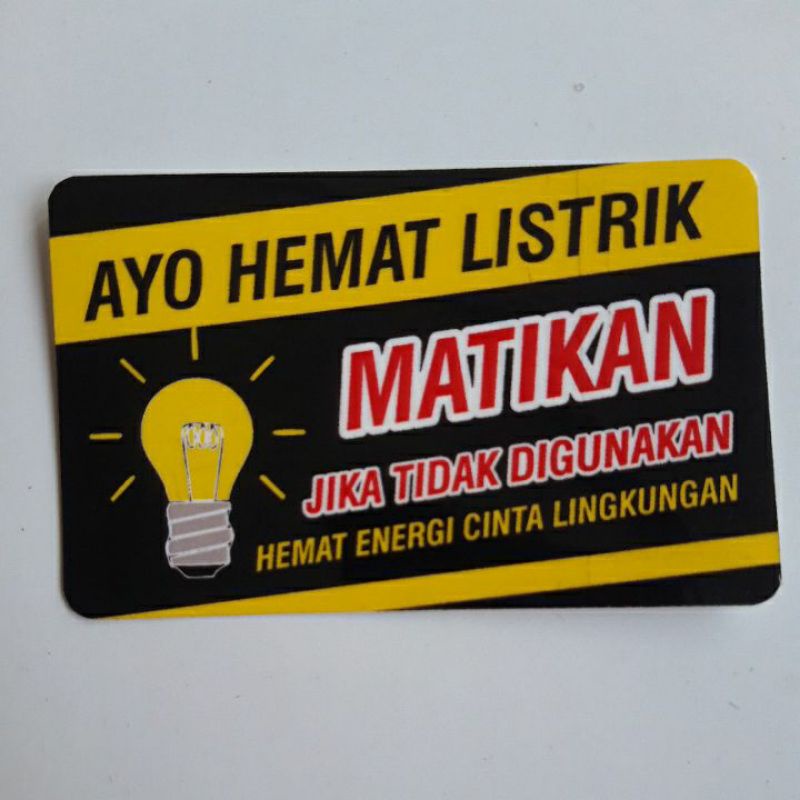 Jual Stiker Hemat Listrik Shopee Indonesia