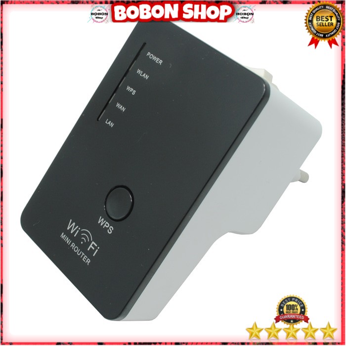 Jual Kextech Wireless-N WiFi Router Repeater 2 LAN Port 300Mbps - LV ...