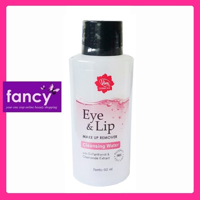 Jual Viva Eye & Lip Make Up Remover Cleansing Water 60 ml Shopee