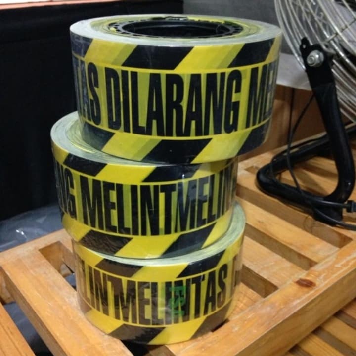 Ruban D'avertissement Empire - 3 Rouleaux X 300' - Pour Câbles Enterrés - Made In USA