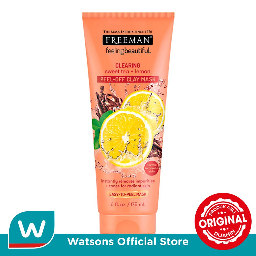 Jual Freeman Feeling Beautiful Clearing Sweet Tea & Lemon Peel-Off Clay ...