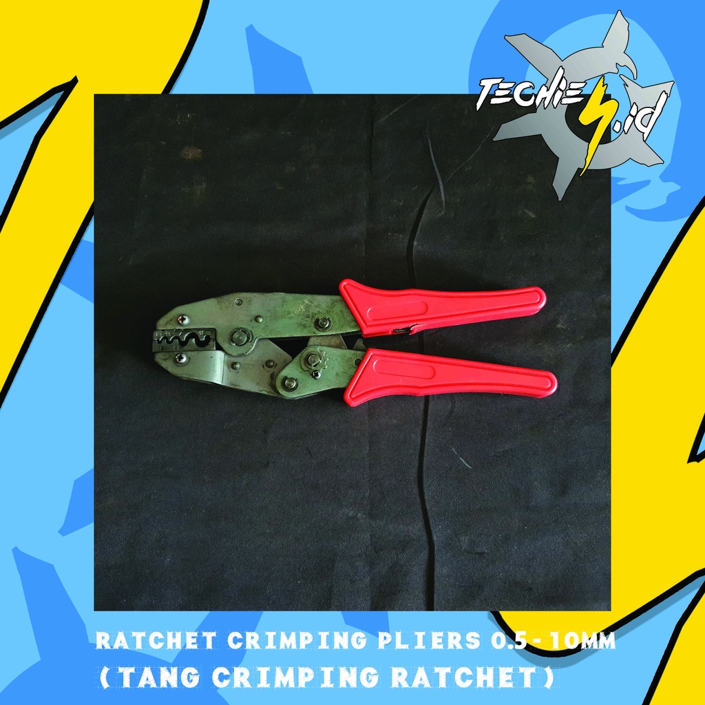Jual Ratchet Crimping Pliers 0.5-10mm (Tang Crimping Ratchet) | Shopee ...