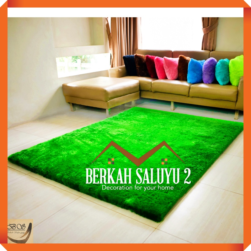 Jual Karpet Bulu Rasfur Polos 150x100x4.5cm / Karpet Bulu Empuk ...