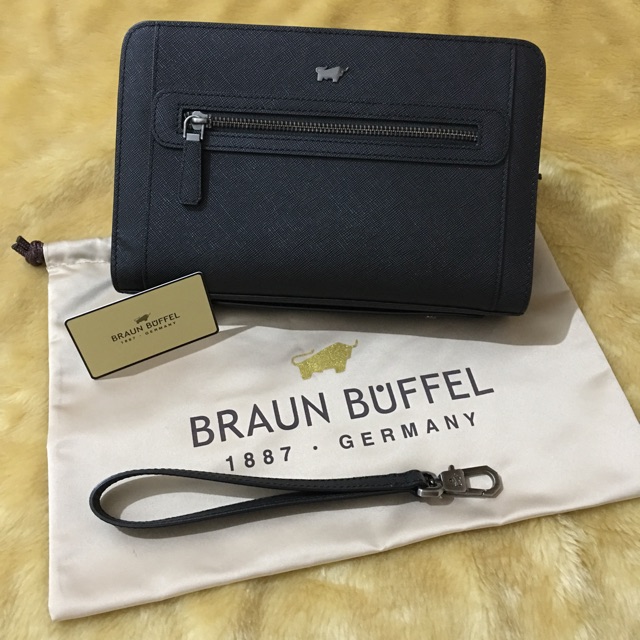 Clutch braun best sale buffel original