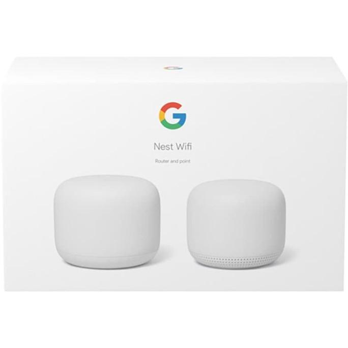 Jual Google Nest Wifi Router / Wi-Fi Mesh System (Pack Of 2) | Shopee ...