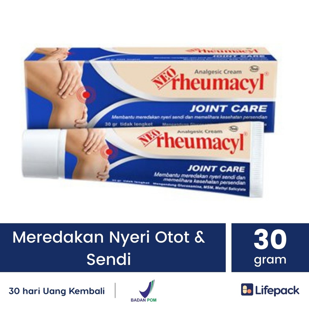 Jual NEO RHEUMACYL JOINT AND CARE CREAM 30 G - Obat Kesehatan Sendi ...