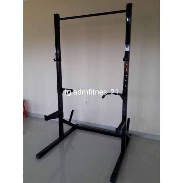 Jual power rack squatrack squat stand penyangga stick pull up alat ...