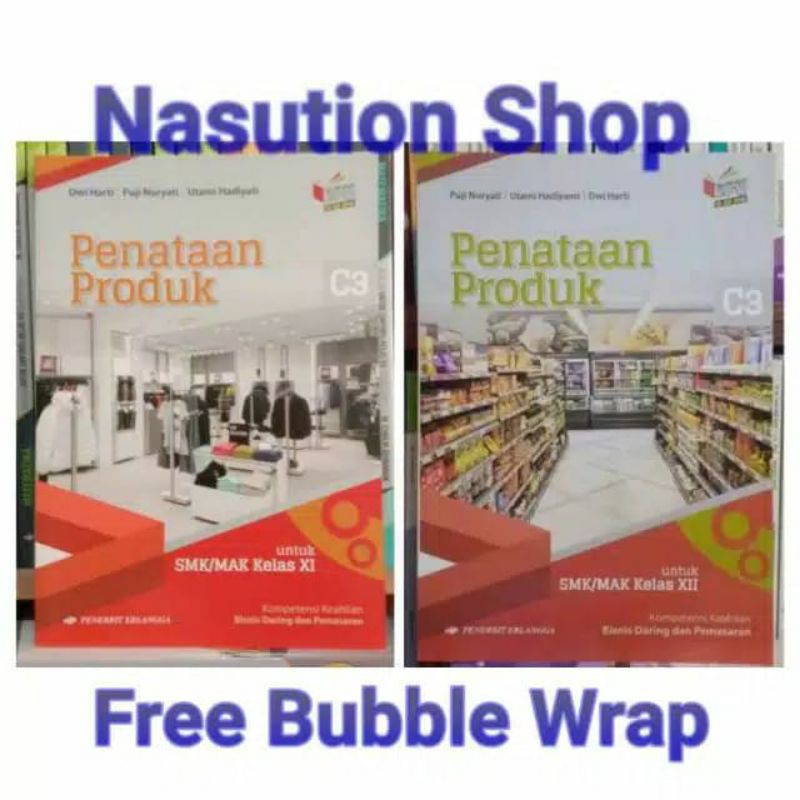 Jual Buku Penataan Produk Kelas 2 3 Xi Xii Smk K13 Erlangga Shopee Indonesia 7250