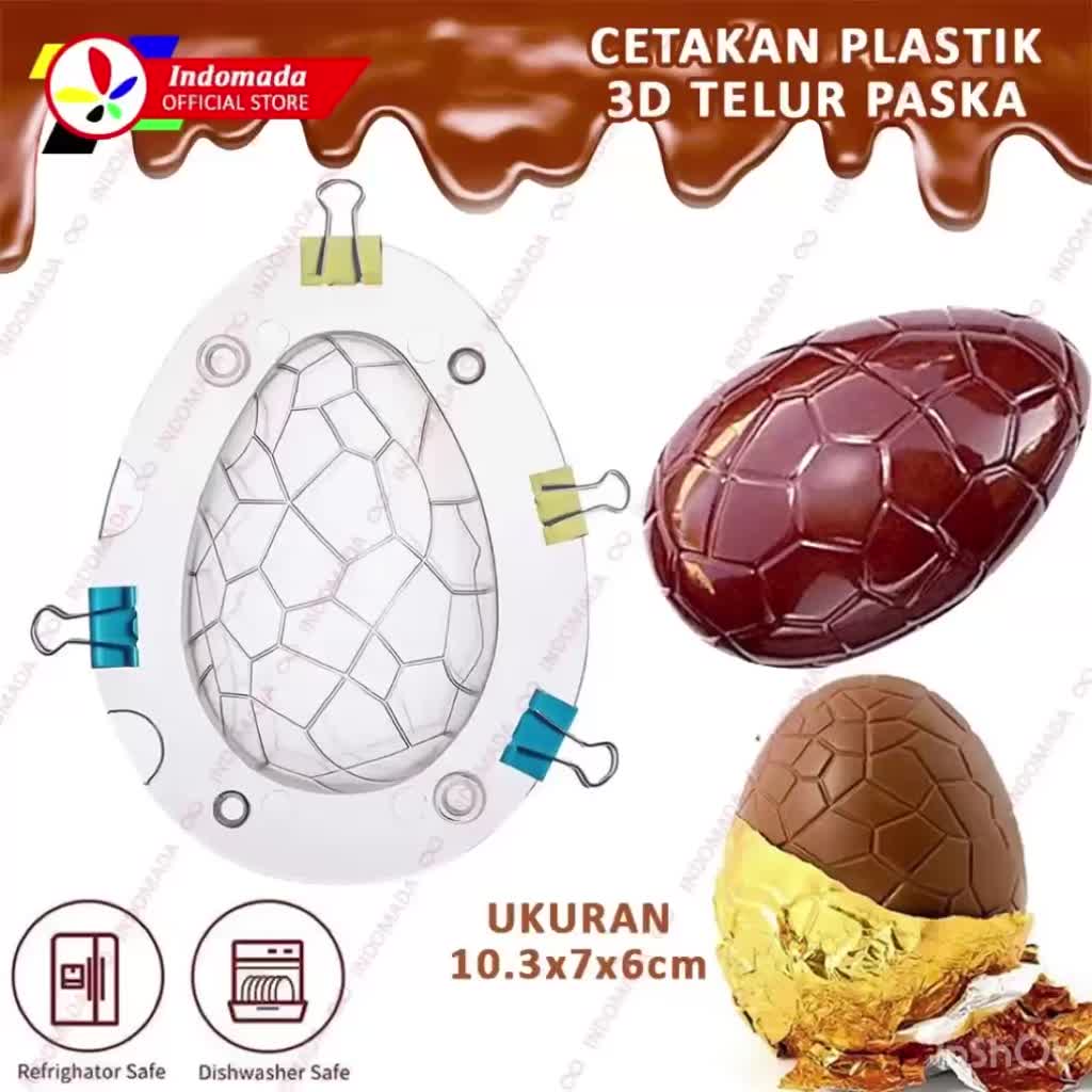 Jual Indomada Cetakan Cokelat Telur Paskah 3D Smash Cake Pinata Coklat ...