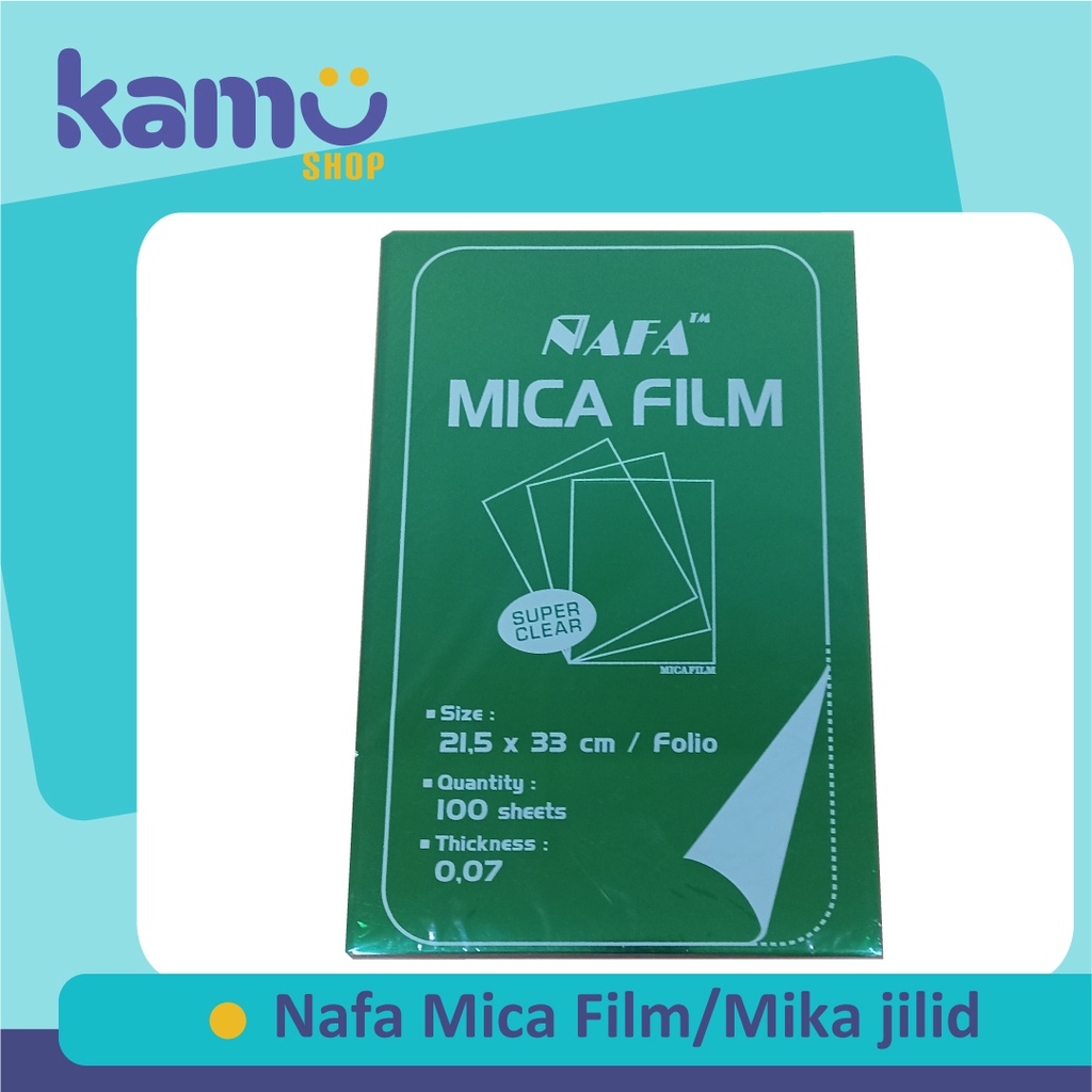 Jual Nafa Mica Film Mika Jilid Mika Film Warna Plastik Jilid