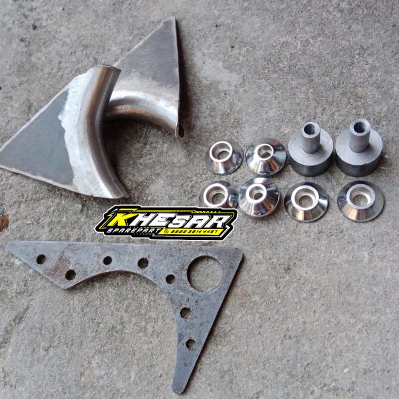 Jual siku rangka cb manisan rangka cb set dudukan sekok shock cb shock ...