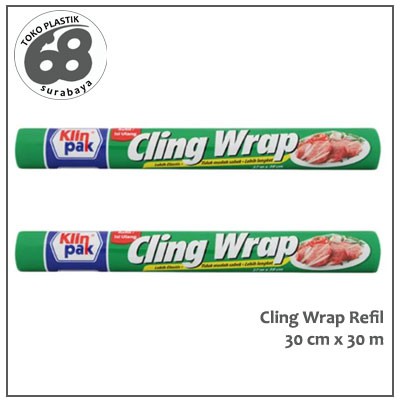 Cling Wrap Refill Uk. 30 cm x 30 m Merk KlinPak