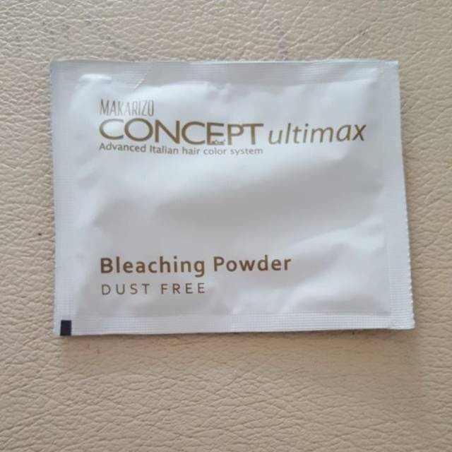 Jual MAKARIZO BLEACHING RAMBUT POWDER SACHET | Shopee Indonesia