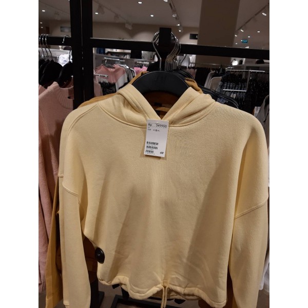 Harga hoodie crop hot sale h&m