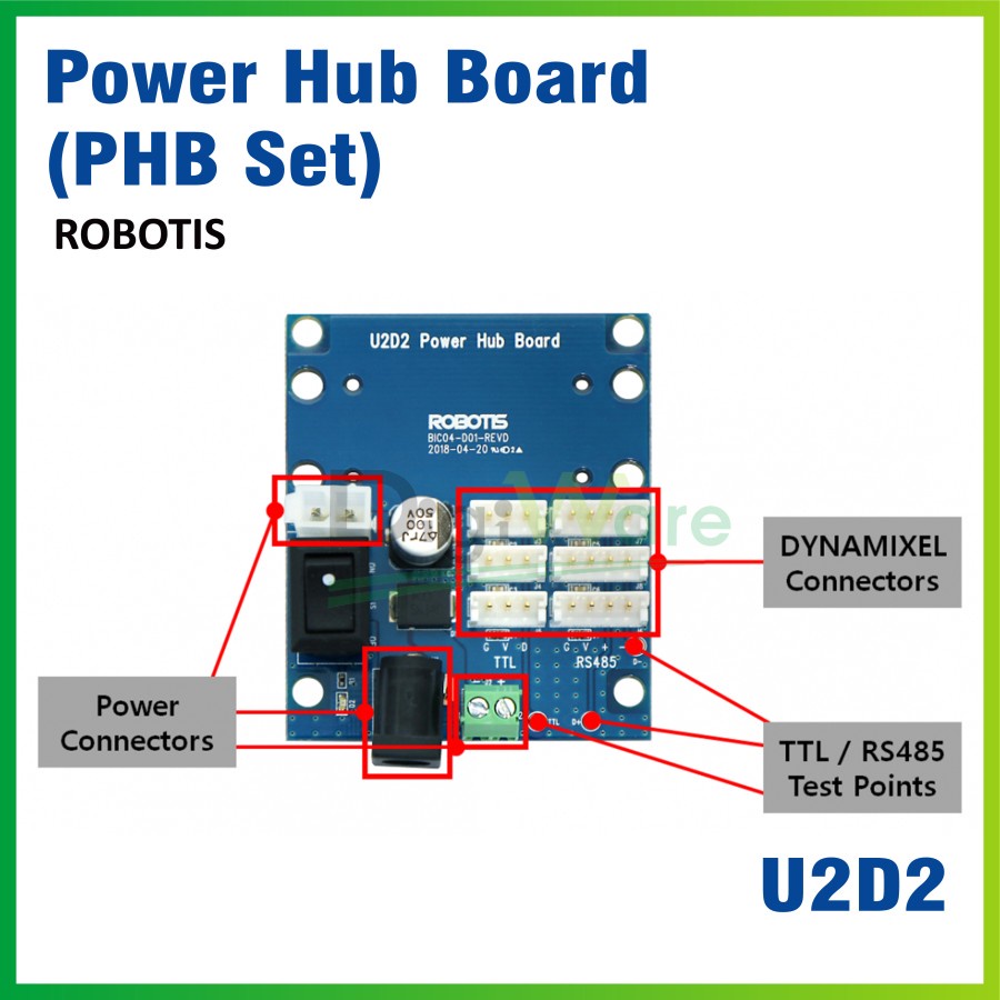 Jual U2D2 Power Hub Board (PHB Set) | Shopee Indonesia