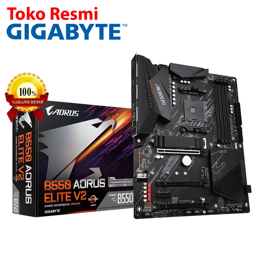 Jual GIGABYTE Motherboard B550 AORUS ELITE V2 (AM4, AMD Promontory B550 ...