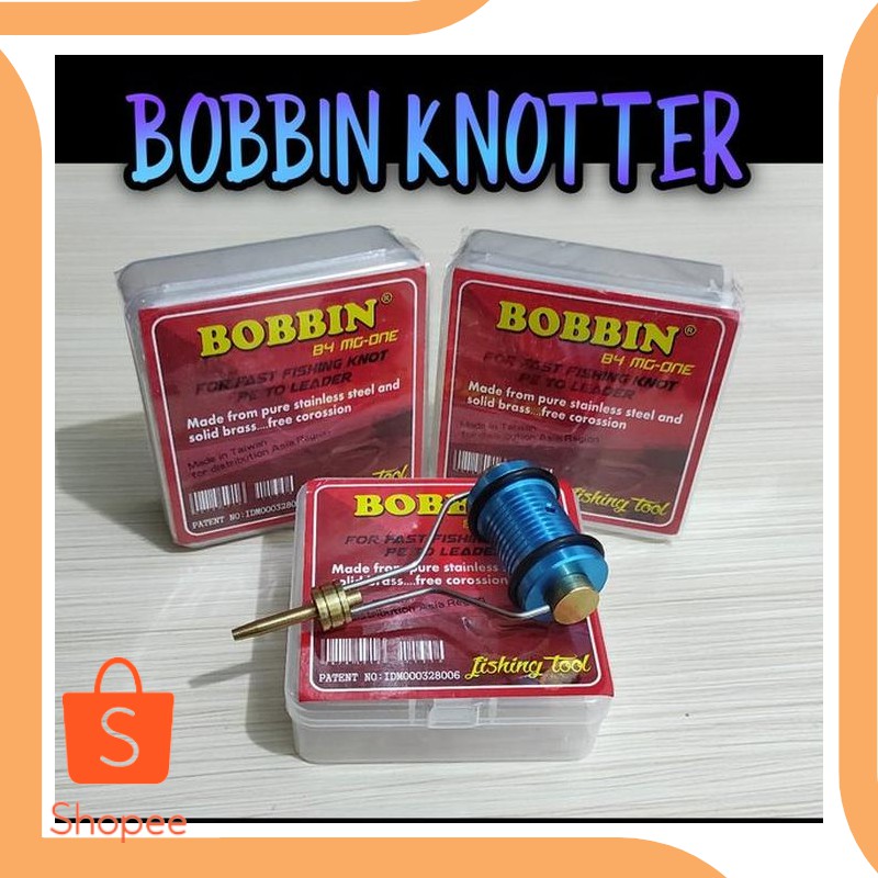Jual Promo tools Knot Bobbin Knotter Alat Tying Fly Fishing Ikat Assist
