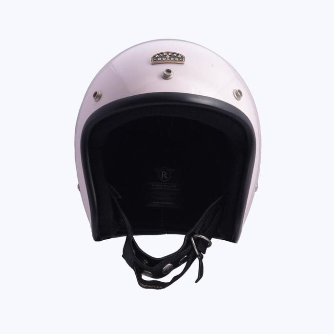 Jual HELM RIDERS AND RULES OPEN FACE PINK | Shopee Indonesia