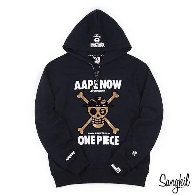 Bape x one online piece hoodie