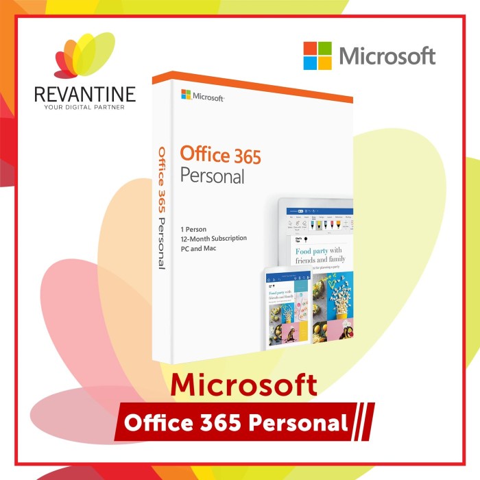 Jual MICROSOFT OFFICE 365 PERSONAL ESD - 1 USER 5 DEVICE 1 YEAR ...