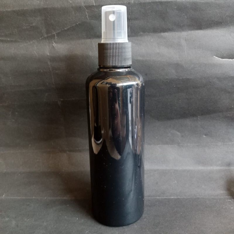 Jual Botol 250ml hitam tutup spray hitam | Shopee Indonesia