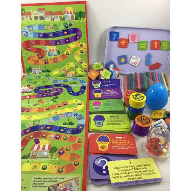 Jual Mainan Edukasi - ABACA My D Math Card | Shopee Indonesia