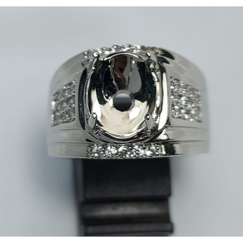 Jual CINCIN / EMBAN / RING ALPAKA SUPER 8x10mm oval | Shopee Indonesia