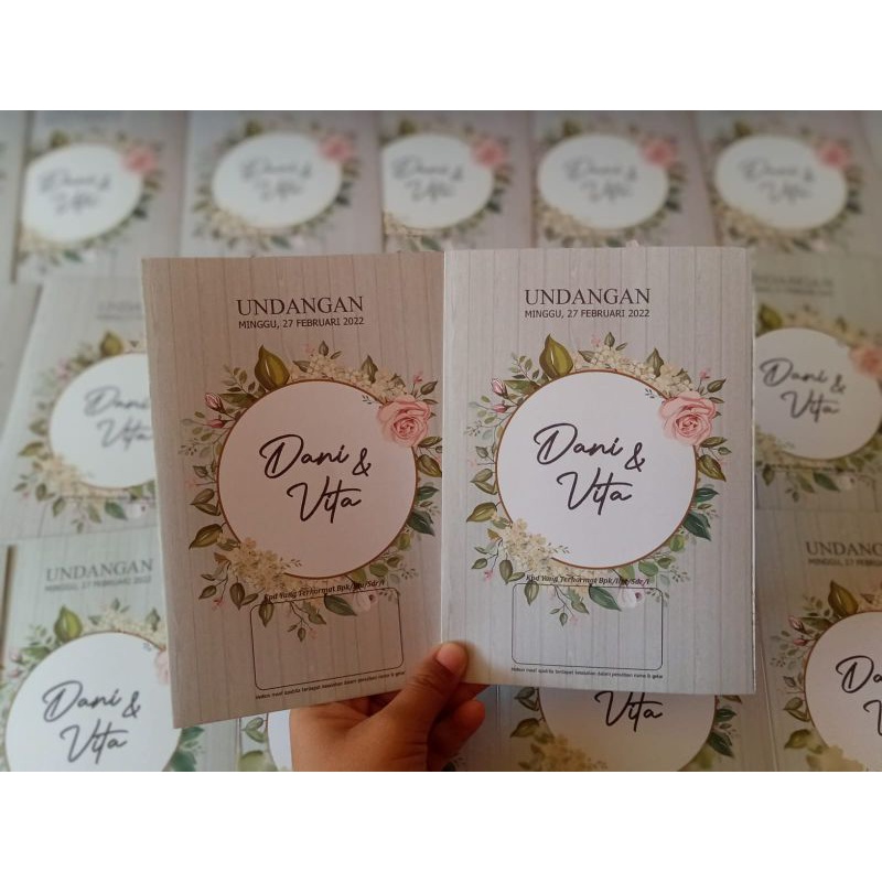 Jual Undangan Pernikahan Undangan Nikah Undangan Murah Undangan