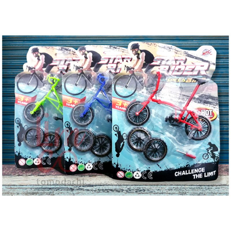 Jual Mainan Sepeda Star Rider | Sepeda Balap Bongkar Pasang | Shopee