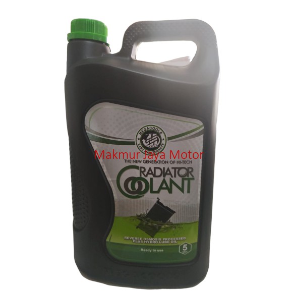 Jual Megacool Radiator Coolant Hijau Galon 5 Liter | Shopee Indonesia