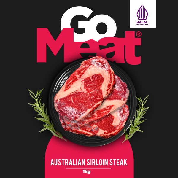 Jual Australian Sirloin steak 1Kg Shopee Indonesia