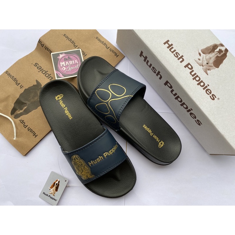 Jual sandal slide hush puppies original sandal sloop pria wanita