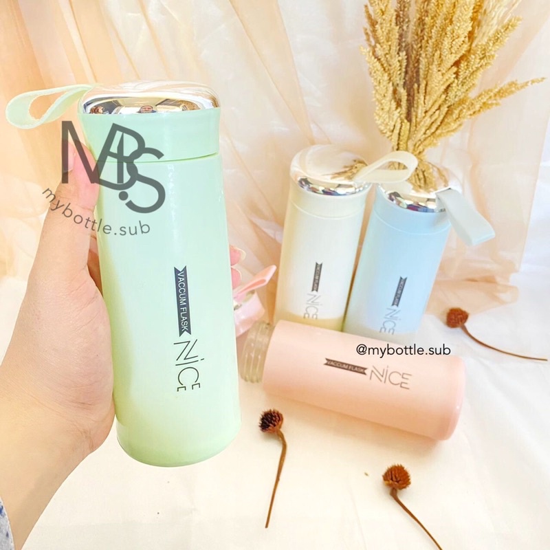 Jual GROSIR 80PCS Botol Kaca Nice Non Box Tumbler Glass My Bottle Minum ...