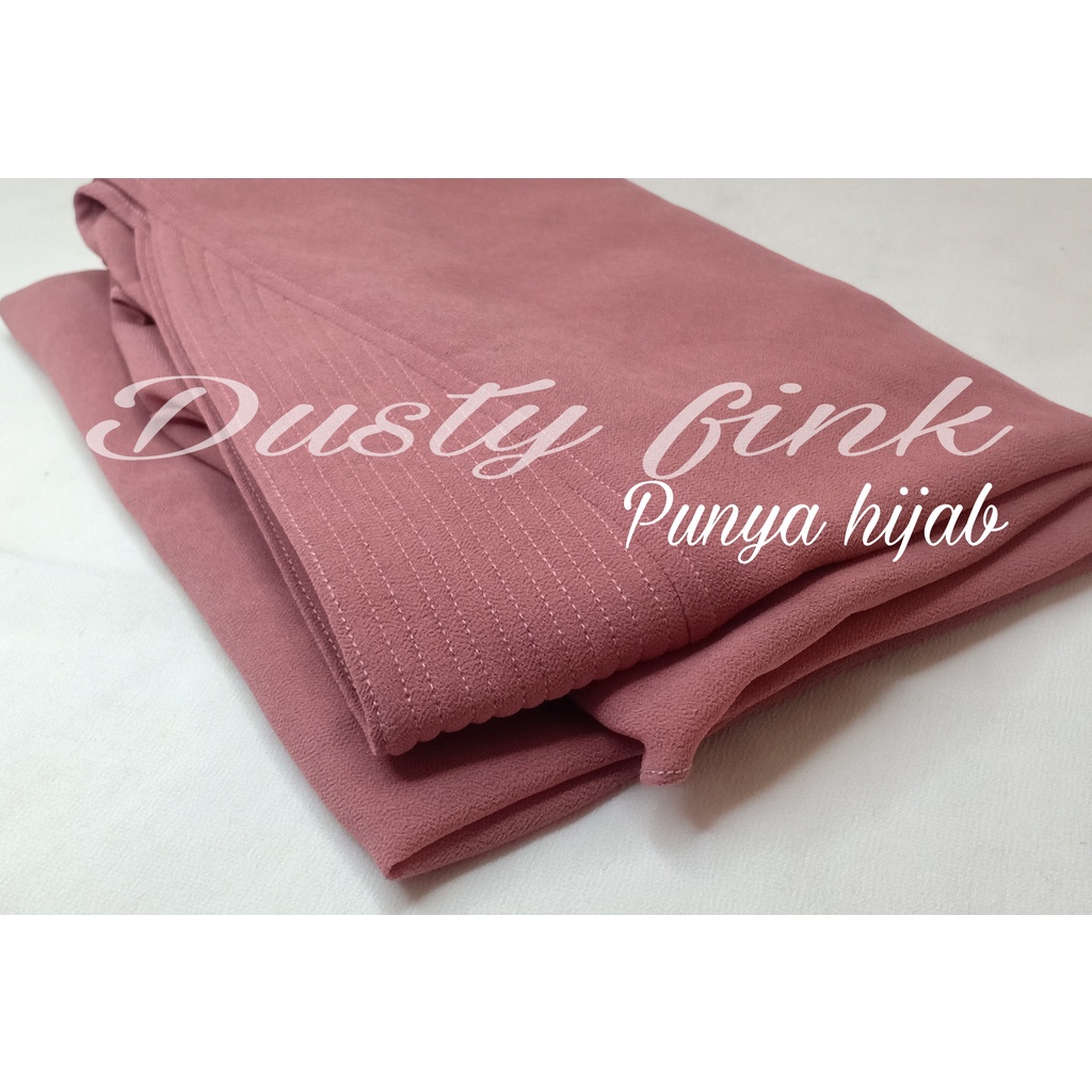 Jual Hijab Khimar Layer Jumbo Syari Bunga Jilbab Instan Ceruty Babydoll Punya Hijab Shopee