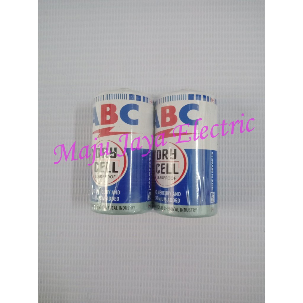 Jual Baterai ABC R14C Batere Tanggung Batre Sedang Biru R14 C 2 Pcs ...