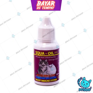 Jual SQUA OIL 30ml Vitamin Minyak Ikan Untuk Kucing dan Anak Kucing ...