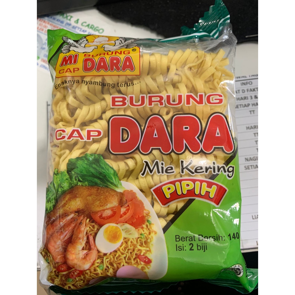 Jual Mie Cap Burung Dara 140 G Shopee Indonesia