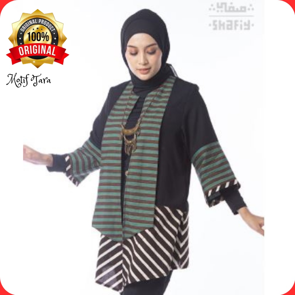 Jual Tara Outer Atasan Tunik Batik Shafiy Original Modern Etnik Jumbo ...