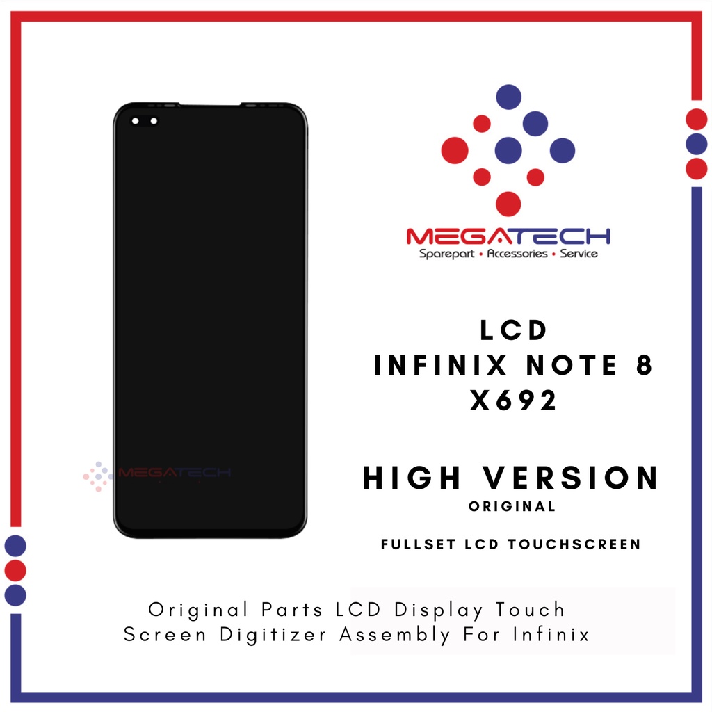 Jual LCD Infinix Note 8 / X692 Fullset Touchscreen | Shopee Indonesia