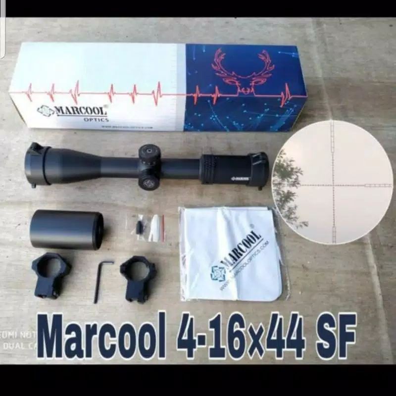 Jual MARCOOL Assailant 4-16x44 SF tube 30mm | Shopee Indonesia