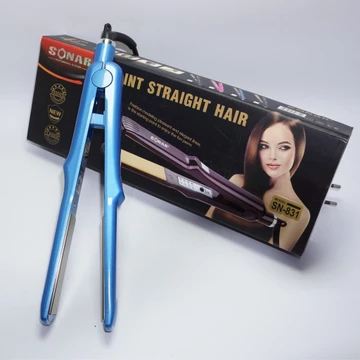Profesional Catok Sonar SN831 SN 831 Pelurus Rambut Catok Warna Biru Catok Rambut Sonar Catokan