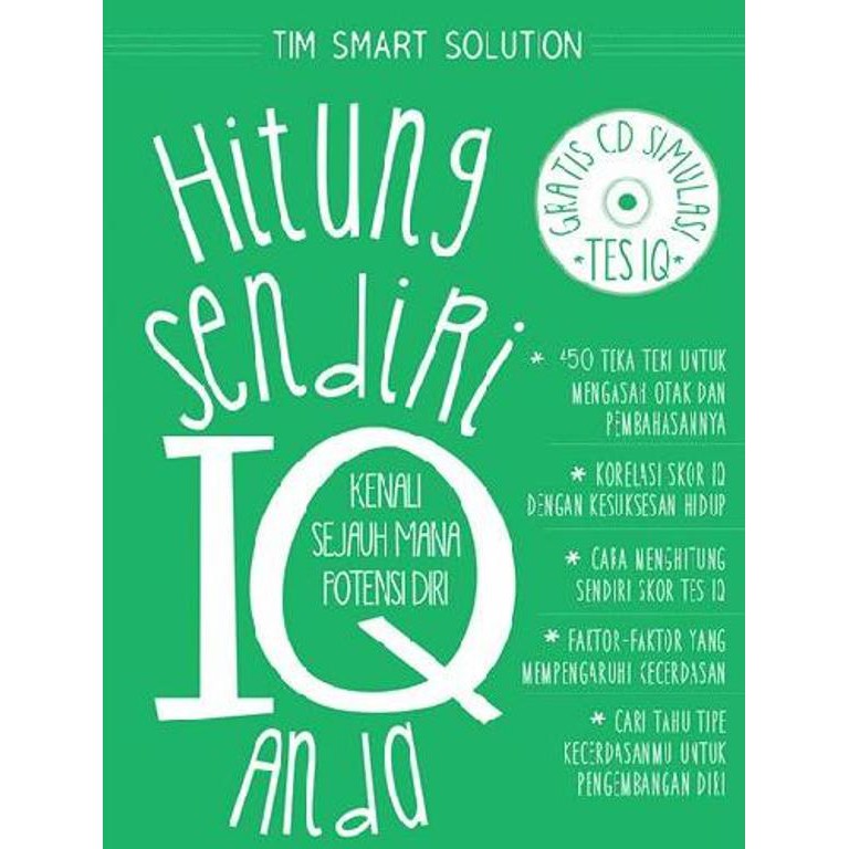 Jual Buku Hitung Sendiri IQ Anda - Tim Smart Solution - Psikologi ...