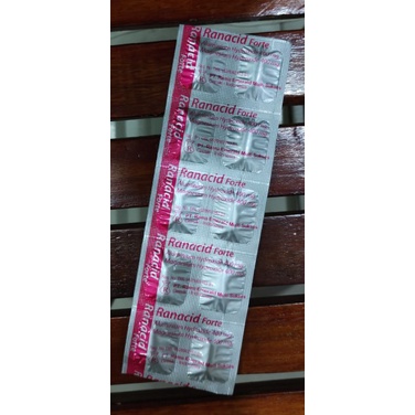 Jual Ranacid Forte 10 Tab / Maag / Perut Kembung / Asam Lambung ...