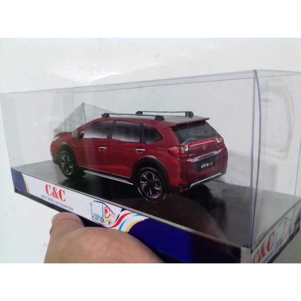 Jual Miniatur Mobil Honda Brv Maroon Shopee Indonesia