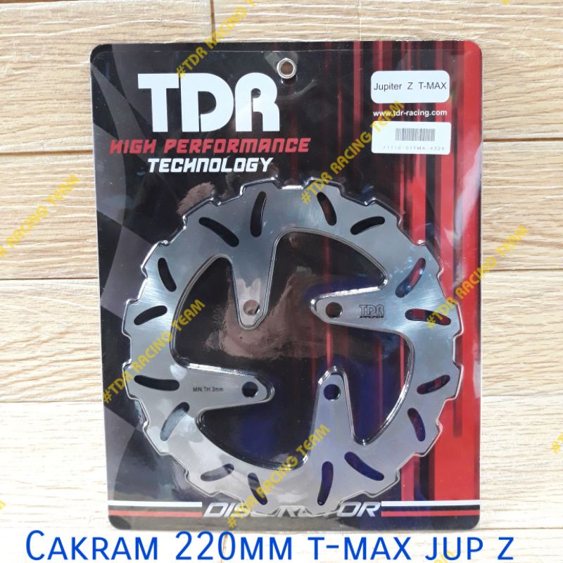 Jual DISC ROTOR 220MM TDR T-MAX YMH JUPITER Z | Shopee Indonesia