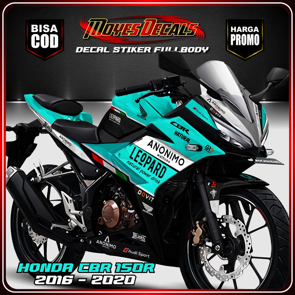 Jual Sticker Striping Decal Cbr R Sticker Striping Decal Cbr R Cbr R Full Body Leopard